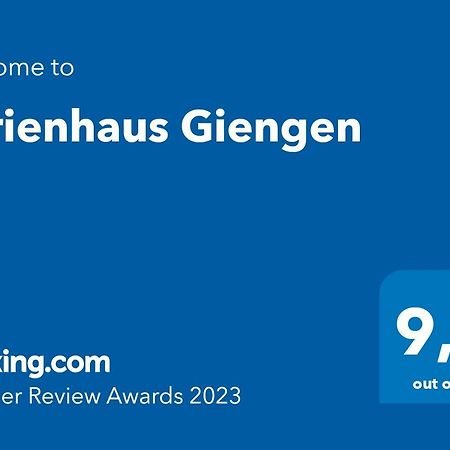 Ferienhaus Giengen Villa กิงเงน อัน แดร์เบรนซ์ ภายนอก รูปภาพ